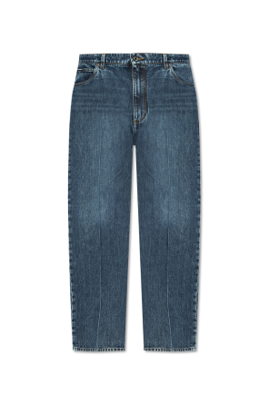 VIP【関税送料無料】希少 BALENCIAGA DARK BLUE DENIM JEANS Balenciaga Balenciaga Distressed Denim Jeans Black | Grailed